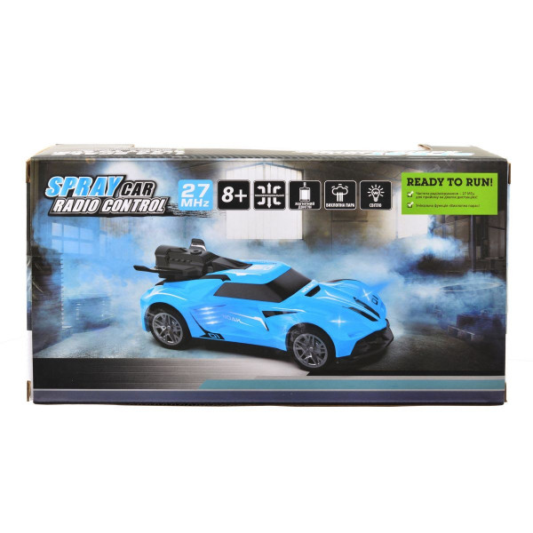 Автомобіль SPRAY CAR на р/в - SPORT (рожевий, 1:24, світло, вихлопна пара)