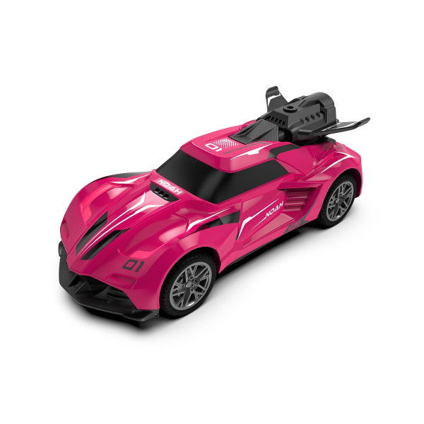 Автомобіль SPRAY CAR на р/в - SPORT (рожевий, 1:24, світло, вихлопна пара)
