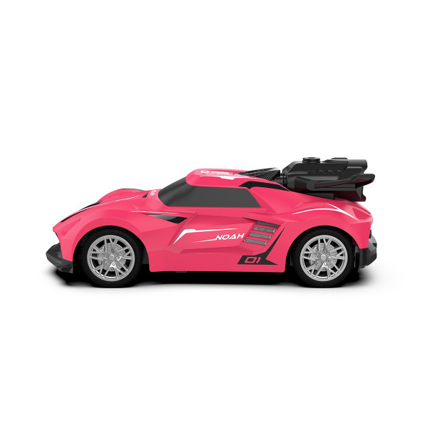 Автомобіль SPRAY CAR на р/в - SPORT (рожевий, 1:24, світло, вихлопна пара)