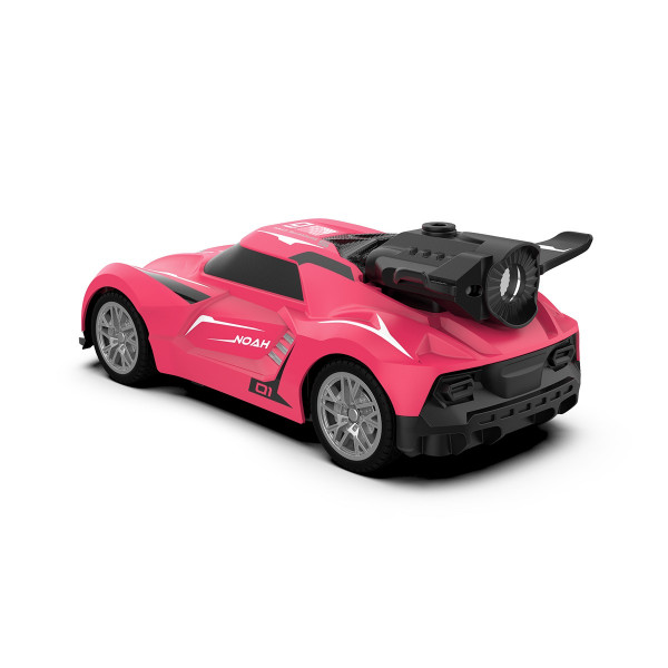 Автомобіль SPRAY CAR на р/в - SPORT (рожевий, 1:24, світло, вихлопна пара)