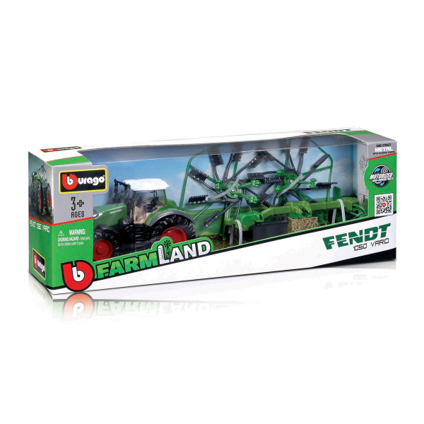 Модель - Трактор Fendt 1050 Vario з роторними валковими граблями