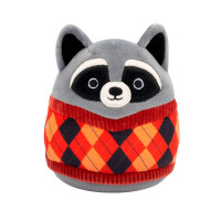 М'яка іграшка Squishmallows – Єнот Роккі (19 cm)