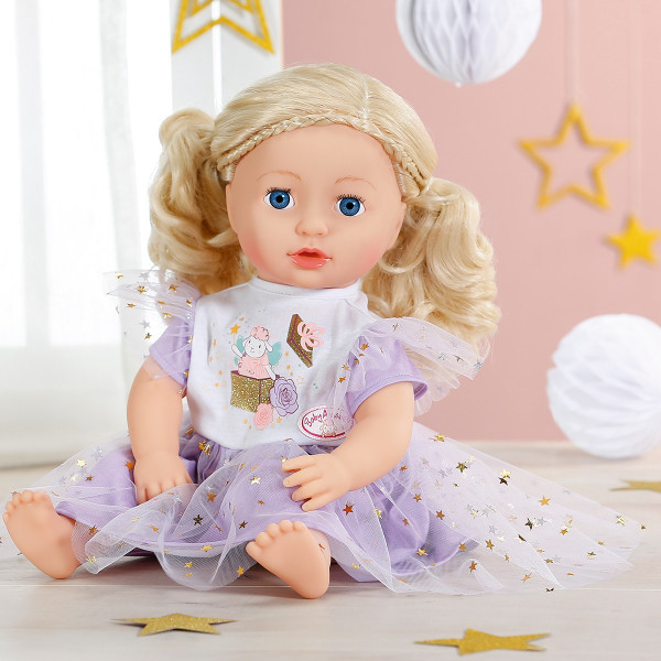 Одяг для ляльки Baby Annabell - Бузкова сукня