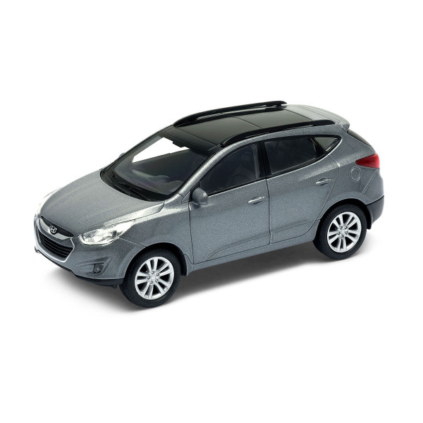 Автомодель - Hyundai Tucson IX35 (сріблясто-сірий, червоний металік)
