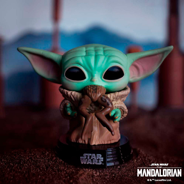 Ігрова фігурка Funko POP! серії Мандалорець - Малюк з жабою
