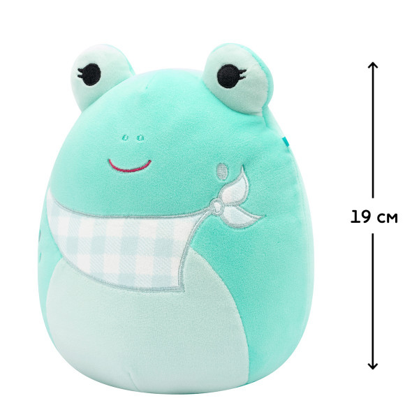 М'яка іграшка Squishmallows - Жабка Нові (19 cm)