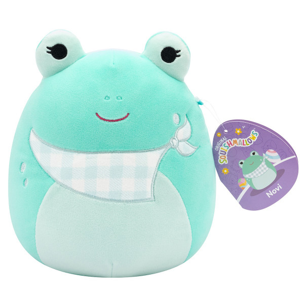 М'яка іграшка Squishmallows - Жабка Нові (19 cm)