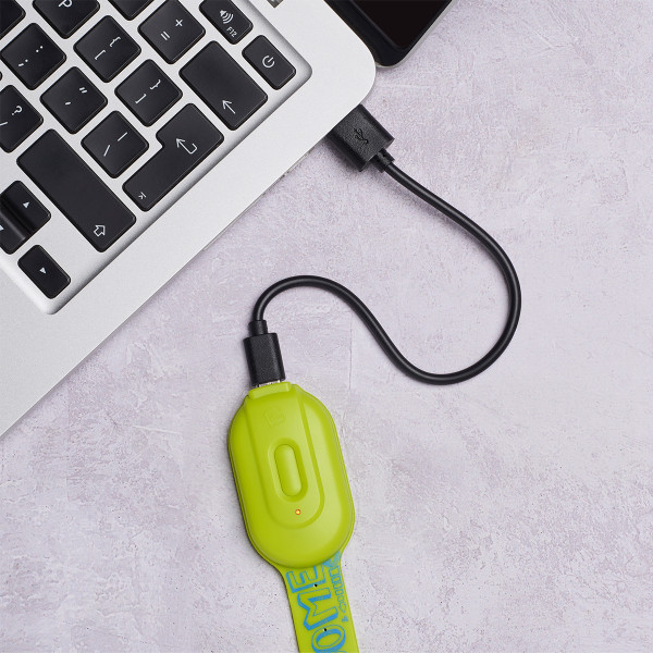 Закладка-ліхтарик Flexilight Rechargeable - Модний зелений