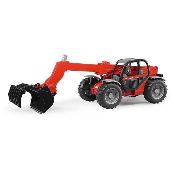 Модель Bruder Дорожній навантажувач з телескопічною стрілою MLT 633, 1:16 (02125)
