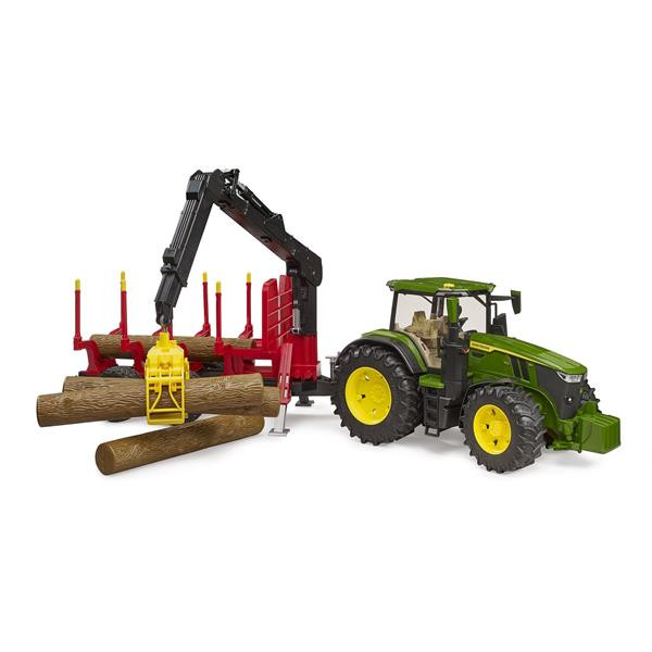 Модель Bruder Трактор John Deere з причепом та маніпулятором 1:16 (03154)