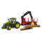 Модель Bruder Трактор John Deere з причепом та маніпулятором 1:16 (03154)