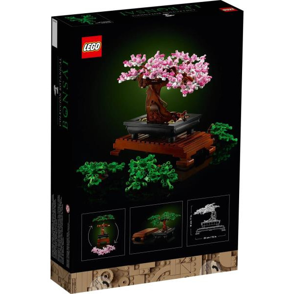 Конструктор LEGO Botanicals Дерево бонсай 878 деталей (10281)