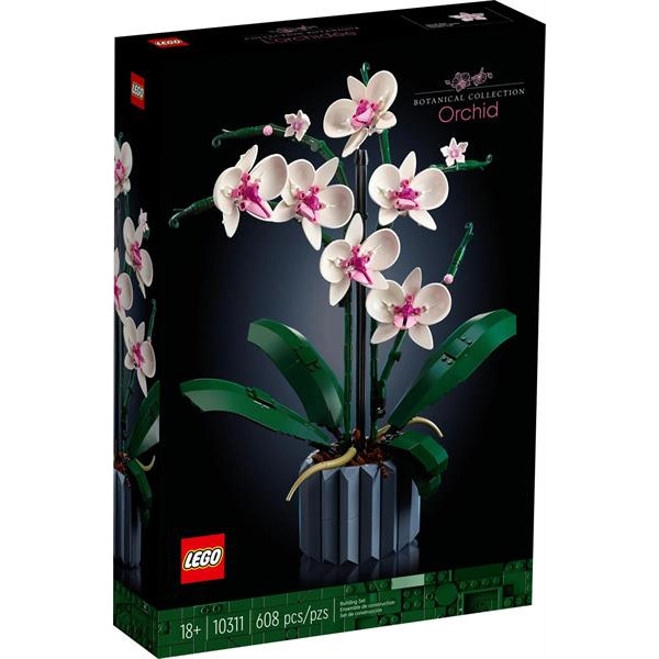 Конструктор LEGO Icons Орхідея 608 деталей (10311)