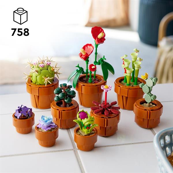 Конструктор LEGO Botanicals Мініатюрні рослини 758 деталей (10329)
