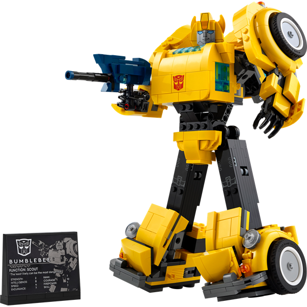 Конструктор LEGO Icons Трансформери Бамблбі 950 деталей (10338)