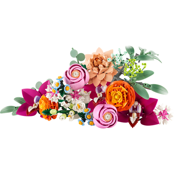 Конструктор LEGO Botanicals Милий рожевий букет квітів 749 деталей (10342)
