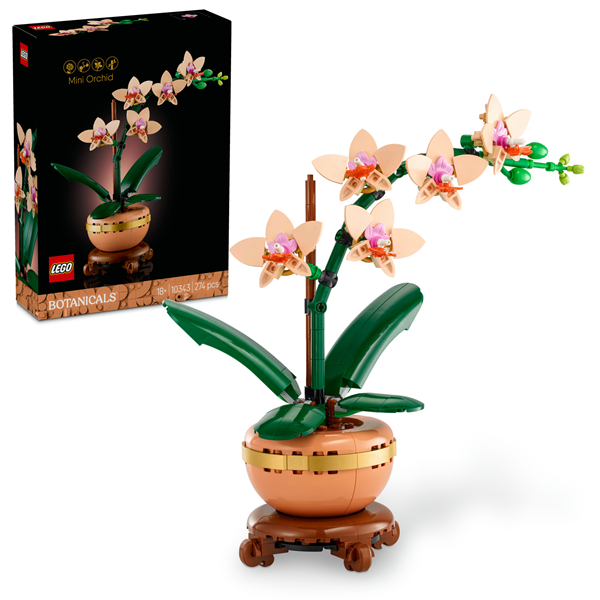 Конструктор LEGO Botanicals Міні орхідея 274 деталі (10343)