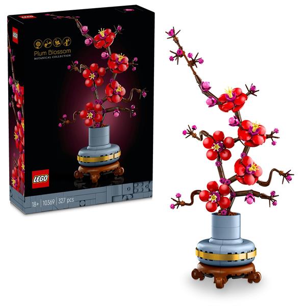 Конструктор LEGO Icons Сливовий цвіт 327 деталей (10369)