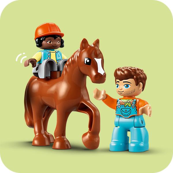 Конструктор LEGO DUPLO Town Догляд за тваринами на фермі 74 деталі (10416)