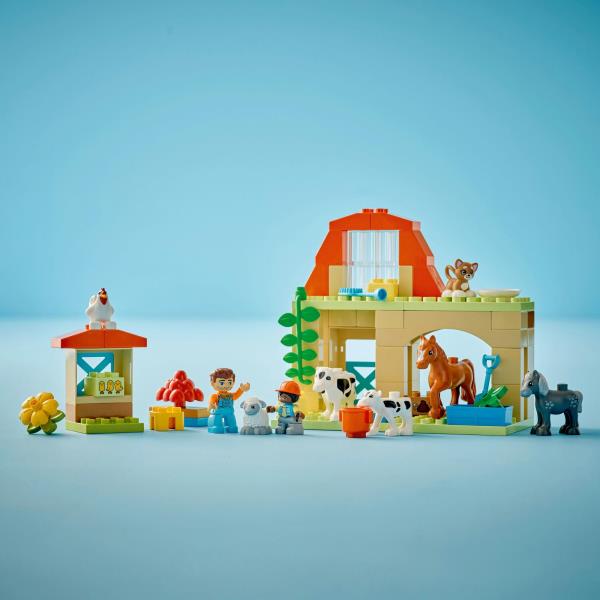 Конструктор LEGO DUPLO Town Догляд за тваринами на фермі 74 деталі (10416)