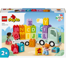 Конструктор LEGO DUPLO Town Вантажівка з абеткою 36 деталей (10421)