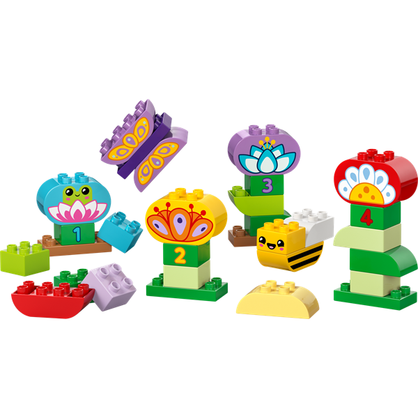 Конструктор LEGO DUPLO Town Творчий сад і квіти 45 деталей (10444)