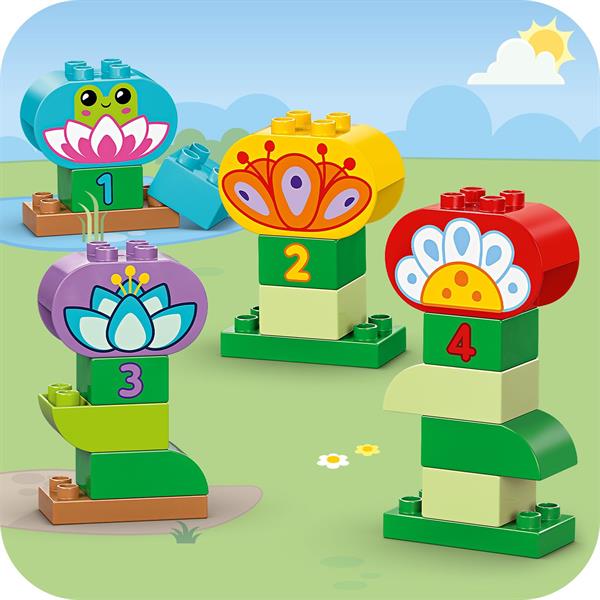 Конструктор LEGO DUPLO Town Творчий сад і квіти 45 деталей (10444)