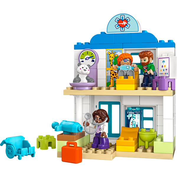 Конструктор LEGO DUPLO Town Уперше: візит до лікаря 65 деталей (10449)