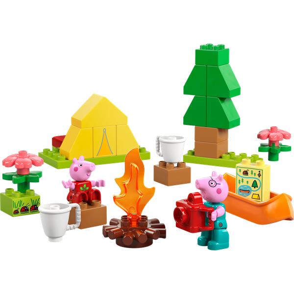 Конструктор LEGO DUPLO Свинка Пеппа Туристичний похід 32 деталі (10452)