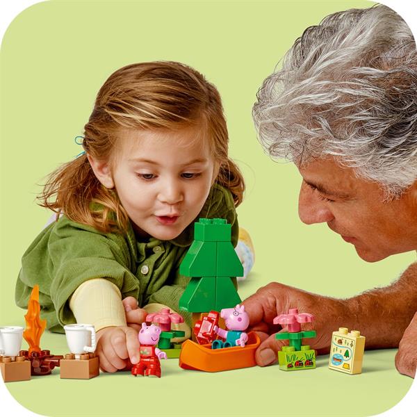Конструктор LEGO DUPLO Свинка Пеппа Туристичний похід 32 деталі (10452)