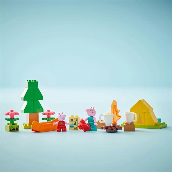 Конструктор LEGO DUPLO Свинка Пеппа Туристичний похід 32 деталі (10452)