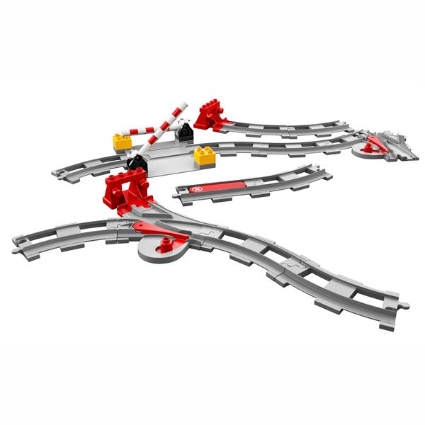 Конструктор LEGO DUPLO Trains Залізничні колії 23 деталі (10882)