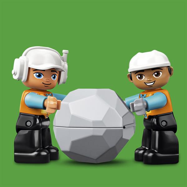 Конструктор LEGO DUPLO Вантажівка та гусеничний екскаватор 20 деталей (10931)