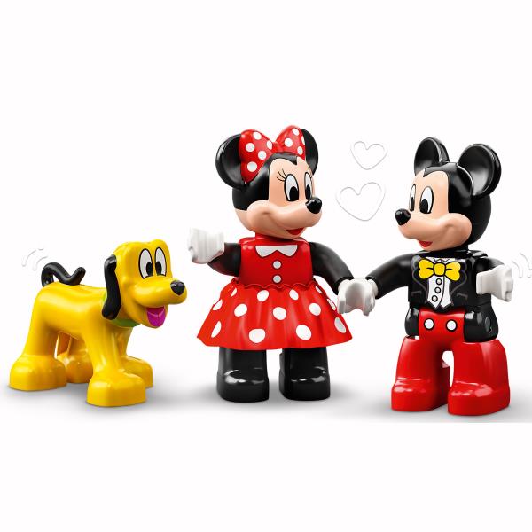 Конструктор LEGO DUPLO Disney Святковий поїзд Міккі та Мінні 22 деталі (10941)