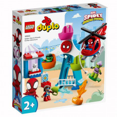 Конструктор LEGO DUPLO Super Heroes Людина-павук і друзі Пригоди на ярмарку 41 деталь (10963)