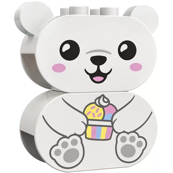 Конструктор LEGO DUPLO My First Веселе купання Плаваючий поїзд із тваринками 14 деталей (10965)