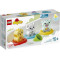 Конструктор LEGO DUPLO My First Веселе купання Плаваючий поїзд із тваринками 14 деталей (10965)