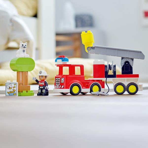 Конструктор LEGO DUPLO Rescue Пожежна машина 21 деталь (10969)