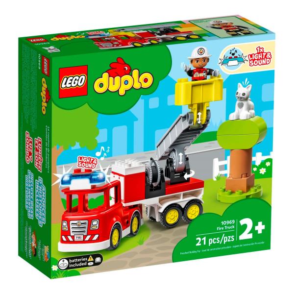 Конструктор LEGO DUPLO Rescue Пожежна машина 21 деталь (10969)