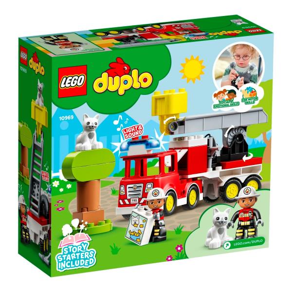 Конструктор LEGO DUPLO Rescue Пожежна машина 21 деталь (10969)