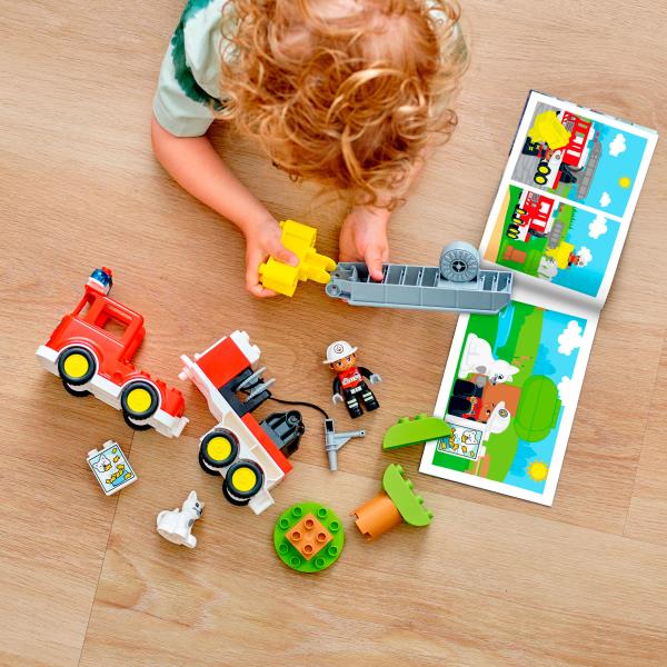 Конструктор LEGO DUPLO Rescue Пожежна машина 21 деталь (10969)