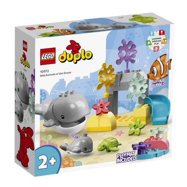 Конструктор LEGO DUPLO Animals Мешканці океану 32 деталі (10972)