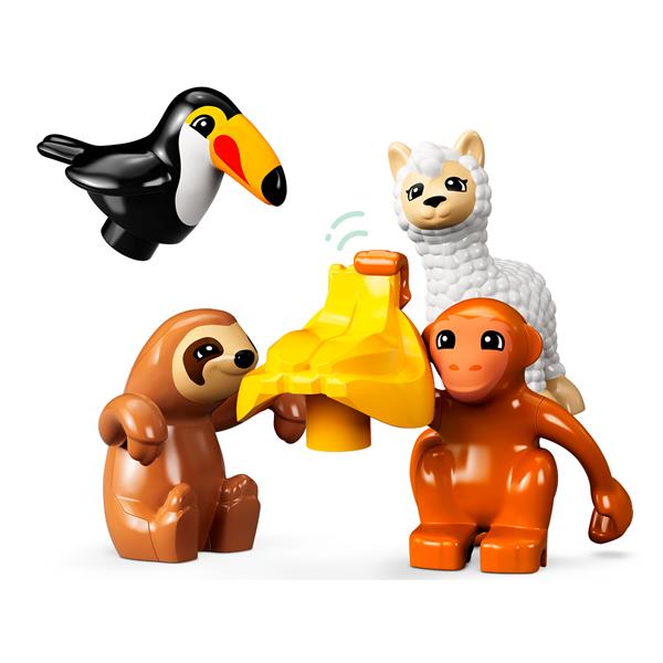 Конструктор LEGO DUPLO Animals Дикі тварини Південної Америки 71 деталь (10973)
