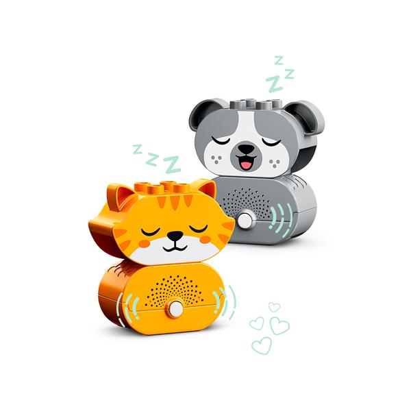 Конструктор LEGO DUPLO My First Моє перше цуценя та кошеня зі звуками 22 деталі (10977)
