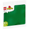 Конструктор LEGO DUPLO Зелена будівельна пластина 1 деталь (10980)