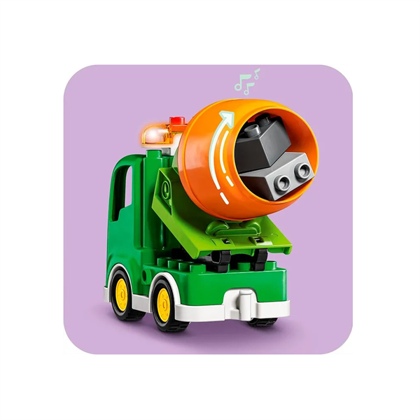 Конструктор LEGO DUPLO Town Будівельний майданчик 61 деталь (10990)