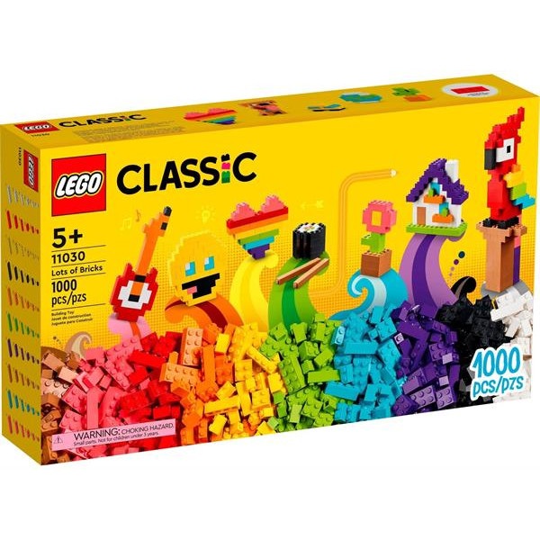 Конструктор LEGO Classic Безліч кубиків 1000 деталей (11030)