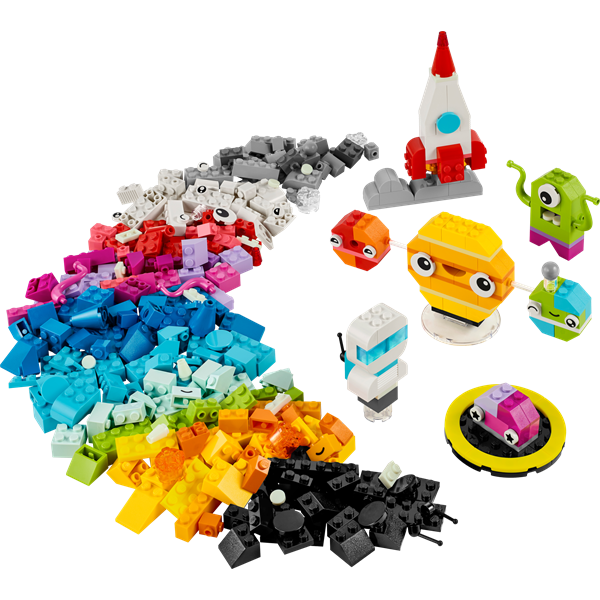 Конструктор LEGO Classic Творчі космічні об'єкти 450 деталей (11037)