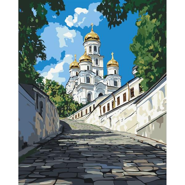 Картина за номерами ArtCraft Андріївська церква 40х50 см (11071-AC)