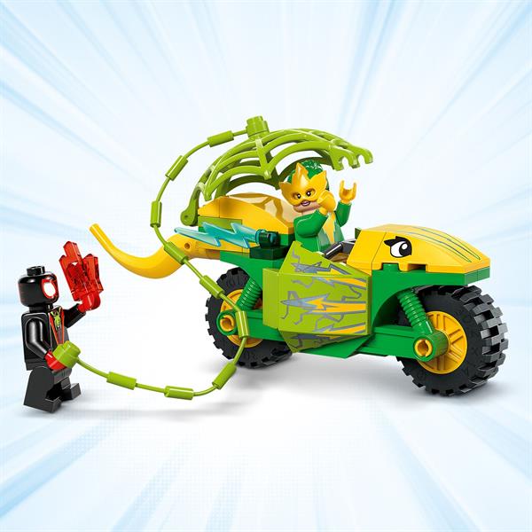 Конструктор LEGO Marvel Павук і його неймовірні друзі Перегони на електромобілях з динозаврами 124 деталі (11198)